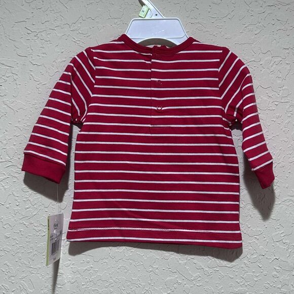 NEW Little Me Boys 9 Months "My First Christmas" Santa Joggers 3 Pc Set With Hat - Picture 6 of 14